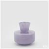 EDG Enzo De Gasperi Vaso Rotondo con Collo H 15 Cm D 16 Cm Waterproof Lavender