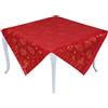 Preziosa Home Centrotavola Natale Ass. 100 x 100 Cm con Lurex No Stiro 1 Pz