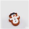 EDG Enzo De Gasperi Set 2 Candele Uomoneve Marzapane Natale H 6 Cm White