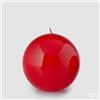 EDG Enzo De Gasperi Candela Sfera D 10 Cm Laccata Red
