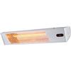 SINED Caldo Ira Inox 2000 Riscaldatore Elettrico Infrarossi Da 2000w Regolabile Grigio