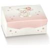 Scotton Gift Scatola Portaconfetti 70 x 70 x 30 Mm Babby Orsetto Rosa 10 Pz
