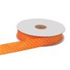 ETM Nastro Doppio Raso Pois 25 Mm 50 Mt Arancione