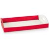 Scotton Cesto 435 x 290 x 45 Mm Lino Rosso