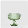 EDG Enzo De Gasperi Coppa Righe H 10 Cm D 12 Cm Colore Verde 4 Pz