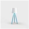 Wilmà Wilma Studio Led Lampada da Tavolo Colore Azzurro