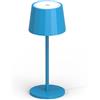 Wilmà Wilma Mini Led Lampada da Tavolo Colore Azzurro