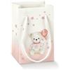 Scotton Shopper Carta Baby Orsetto 90 x 90 x 140 Mm Rosa 10 Pz