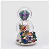 EDG Enzo De Gasperi Sfera Natale Acqua Mongolfiera con Carillon H 20 Cm Lavender