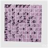 EDG Enzo De Gasperi Tenda Natale Glitter Quadrato 30 x 30 Cm Pink