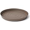 TeraPlast Orma Saucer 33 Sand Tortora Plastica Riciclata
