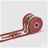 EDG Enzo De Gasperi Nastro Natale con Soldatino H 65 Mm 10 Mt Verde Rosso