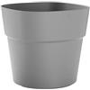 TeraPlast Vaso Andromeda 58 Fog Grey Plastica Riciclata