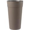 TeraPlast Vaso Stem 80 Sand Tortora Resina Outdoor