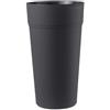 TeraPlast Vaso Stem 80 Ash Antracite Resina Outdoor