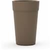 TeraPlast Vaso Stem 65 Sand Tortora Resina Outdoor