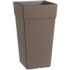 TeraPlast Vaso Stalk 80 Sand Tortora Resina Outdoor