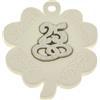 ETM Gesso Quadrifoglio 25 ° Anniversario 4 Cm Beige 12 Pz