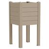 TeraPlast Fioriera Trama 014 Almond Resina H 80 cm