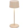 Zafferano Olivia Micro Pro Lampada D 75 Mm H 200 Mm Sabbia