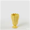 EDG Enzo De Gasperi Vaso Freaky Foglie Coppa H 17,5 Cm D 10,5 Cm Ceramica Waterproof Yellow