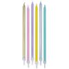 Big Party Candeline Matite Special Soft Rainbow Cm. 15 6 Pz