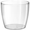 TeraPlast Vaso Madeira Luxy 18 Trasparente Plastica