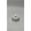 BONTURI CASA HOME DECORATION Tealight D 6,8 Cm Bianca con Timer