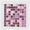 EDG Enzo De Gasperi Tenda Natale Glitter Quadrato 30 x 30 Cm Rose Gold