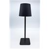 BONTURI CASA HOME DECORATION Lampada Evo Plus H 38 Cm Black