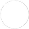 Vimin Box Anello Metallo D 20 Cm Bianco