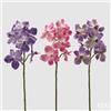 EDG Enzo De Gasperi Ramo Orchidea Vanda Artificiale H 70 Cm Ass. Violet Mix 1 Pz