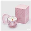 EDG Enzo De Gasperi Candela L'Ove a Forma di Uovo Con Profumo H 12 Cm D 8 Cm Moroccan Rose