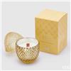 EDG Enzo De Gasperi Candela L'Ove a Forma di Uovo Con Profumo H 12 Cm D 8 Cm Ginger & Warm