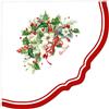 Givi Tovaglioli Natale Liberty Christmas Tradition 33 x 33 Cm 16 Pz