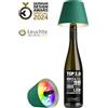 Sompex Top 2.0 Lampada per Bottiglie a Batteria RGBW Verde