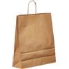 Saul Sadoch Conf. 25 Pz x Buste in carta con manico ritorto avana 36x12x41 cm