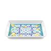 GUZZINI Vassoio Rettangolare con Manici Flower & Lemon Melamina Table Decor