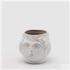 EDG Enzo De Gasperi Vaso Faccia Lady H.14 D.16 Ivory Avorio