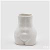 EDG Enzo De Gasperi Vaso Donna H.22x17x14 White Bianco