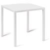 Vermobil Tavolo Quadris Metallo Quadrato 70 x 70 Cm H 75 Cm Bianco