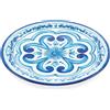 GUZZINI Piatto Piano Decoro Blues Melamina Table Decor