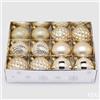 EDG Enzo De Gasperi Addobbo Natale Palla Decomix D 10 Cm Cf 12 Pz Gold