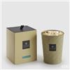 EDG Enzo De Gasperi Candela Cuir con Profumo H 16 Cm 900 Gr Olive Flower Scatola Regalo
