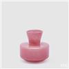 EDG Enzo De Gasperi Vaso Rotondo con Collo H 15 Cm D 16 Cm Waterproof Dark Pink