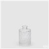 EDG Enzo De Gasperi Vaso Bottiglia Rombi H11 D7 Natural Trasparente