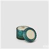 EDG Enzo De Gasperi Candela Crystal con Vaso + Scatola Regalo H 8,5 Cm D 9 Cm 160gr Verde Bosco