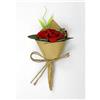 Linea Due Elle Cono Carta Bouquet con Rose Rosse