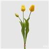 EDG Enzo De Gasperi Tulipano Gommato Olis 3 Rami H 48 Cm Giallo 1 Cf