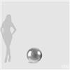 EDG Enzo De Gasperi Decoro Mirror Palla D 50 Cm Silver